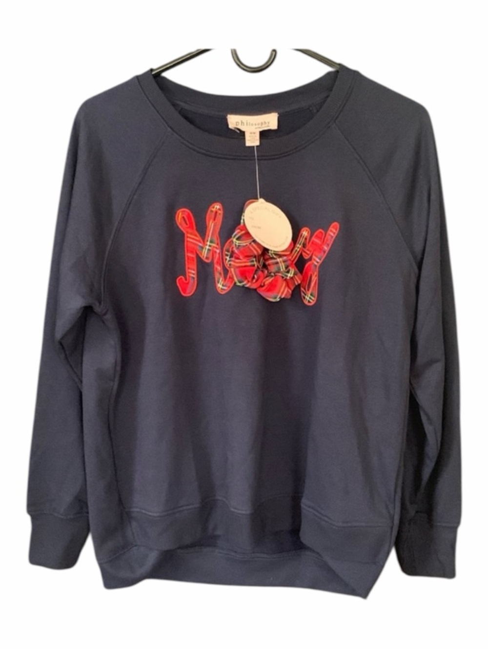 Philosophy "Merry" Sweatshirt and Scrunchie